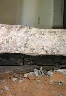 Concrete slab repair frequently requires filling voids.