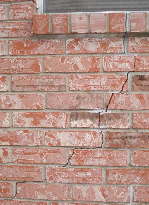 exterior cracks - a warning sign of foundation problems