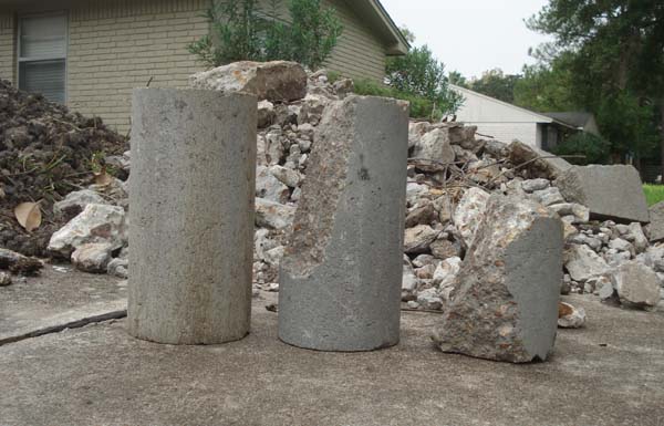 Concrete Pressed Piles broken during Hydraulic Installation