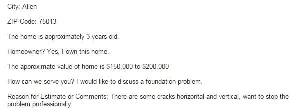 Homes that are only three years of age should not be showing signs of foundation damage.