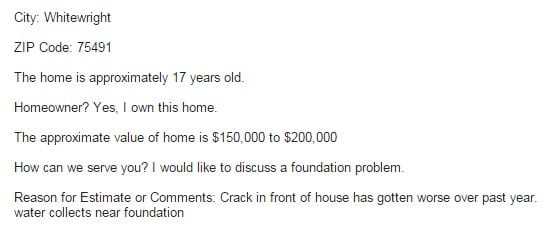 Water should not collect around a home's foundation and corrective action should be taken.