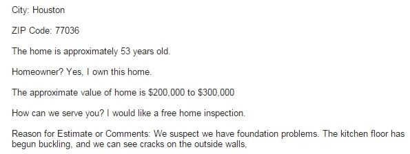 Common House Foundation Problems and Under Slab Plumbing Problems in the Houston metro area.