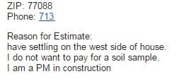 Foundation Problems and Under Slab Plumbing Problems in the Houston metro area.