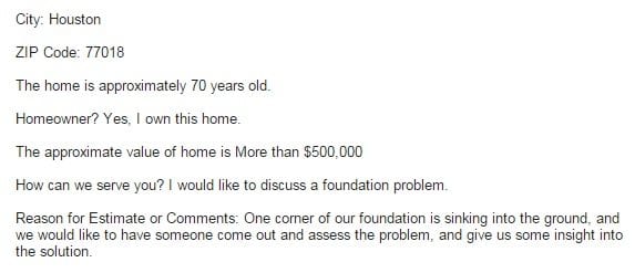 Home Slab Foundation Problems in the Houston metro area.