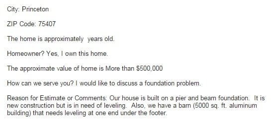 Any house in Texas under ten years of age is still under warranty from the builder.