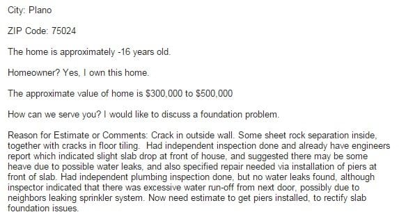 Common Home Foundation Issues and Plumbing Problems in Plano, Texas.